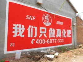 博白刷墙广告”蕴含了时代命题