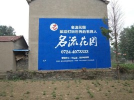 博白农村墙体广告的长尾效应