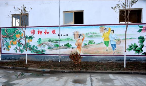 博白乡镇文化墙 乡风文明焕发新活力