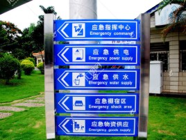 博白标识导向系统设计需要掌握的四大元素