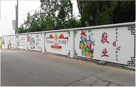 博白手绘墙画在现实中主要有哪些应用？
