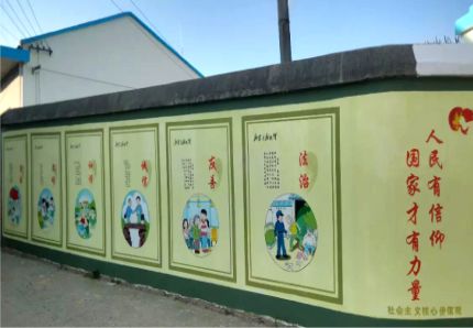 博白文化墙施工攻略
