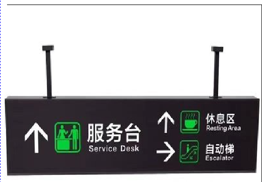 博白吊牌灯箱制作流程。