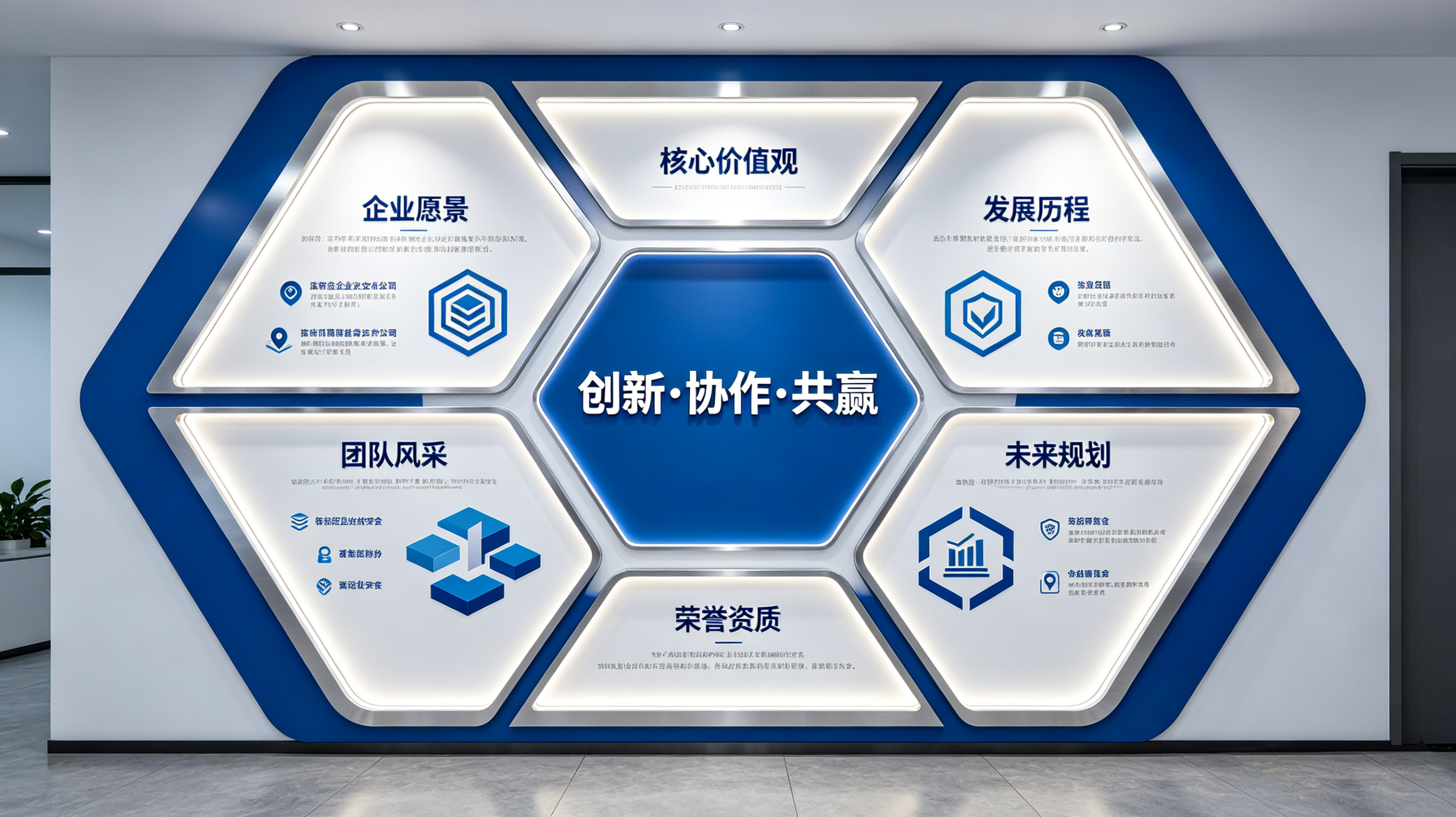 博白企业文化墙六边形避坑指南（新手常犯5个错误）
